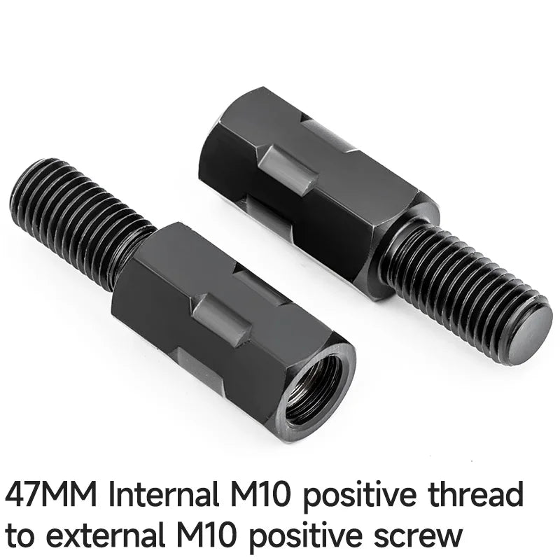 Mirror Extension Adapters | M8/M10, Left & Right Thread | Motorcycles