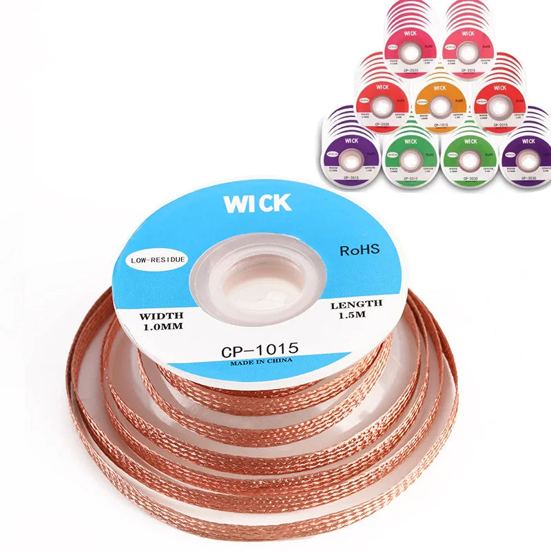 Desoldering Braid Solder Wick | Flux-Coated | BGA Repair