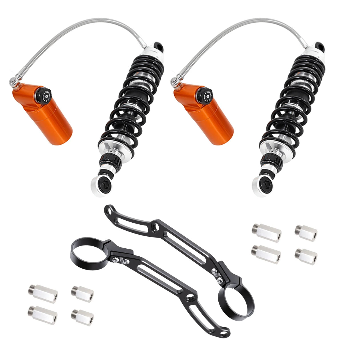 Harley Touring Rear Shocks | Remote Reservoir | 2014-2023 Fit