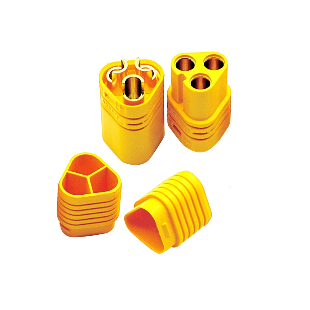 MIBIDAO MT60 3-Pin Bullet Connector | 3.5mm | RC ESC / Motor