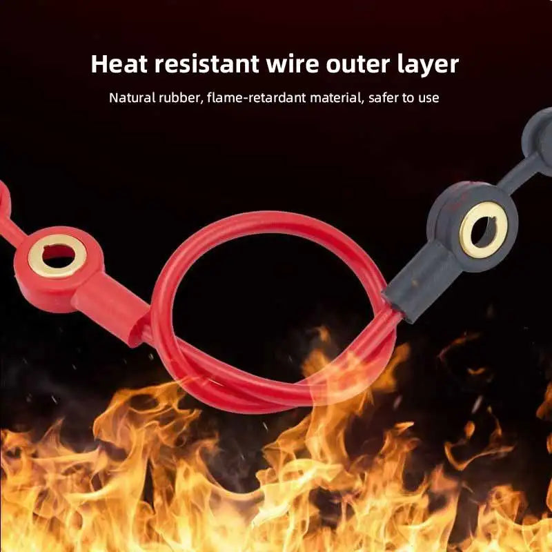 10pcs 48V 60V 72V 84V Electric Vehicle Connection Cable 25cm 2.5 Square Battery parallel Wrie Battery Car Accessories