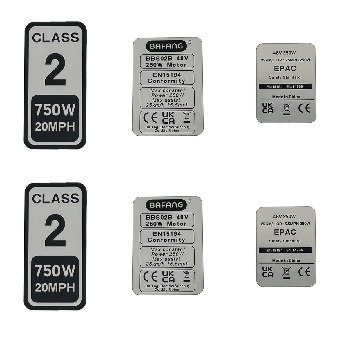 PVC Sticker Electric Bicycle Sticker Bafang Motor Label Sticker For BAFANG 36V 250W/48V 750W01/BBSHD E-bike Accessories