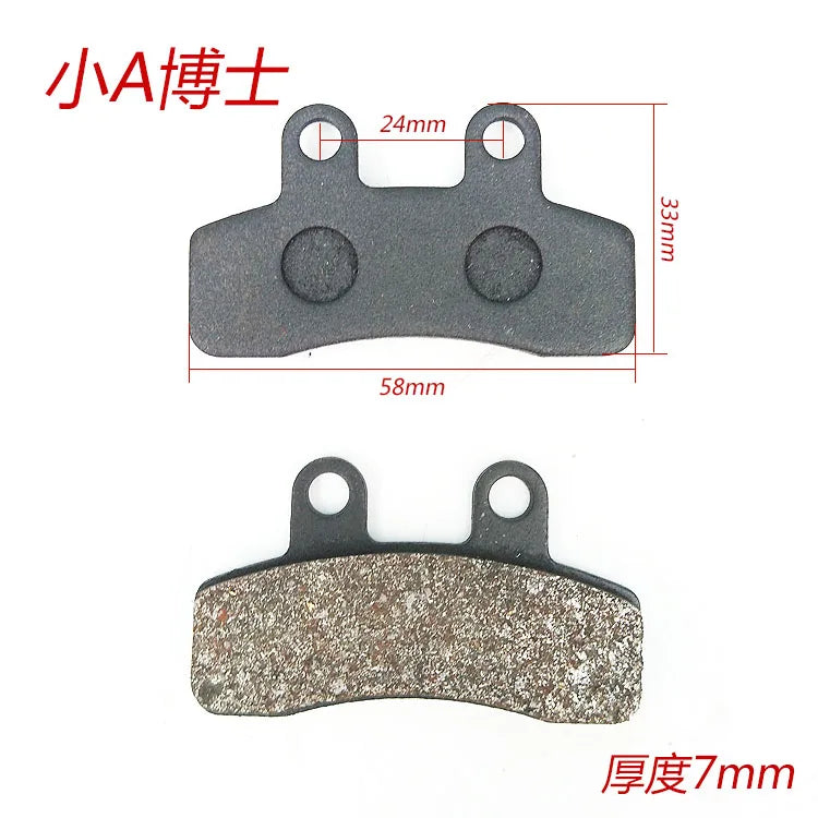 Motorcycle Disc Brake Pads | Front & Rear | 50cc–250cc, CBR, CRF, Scooter & Moped