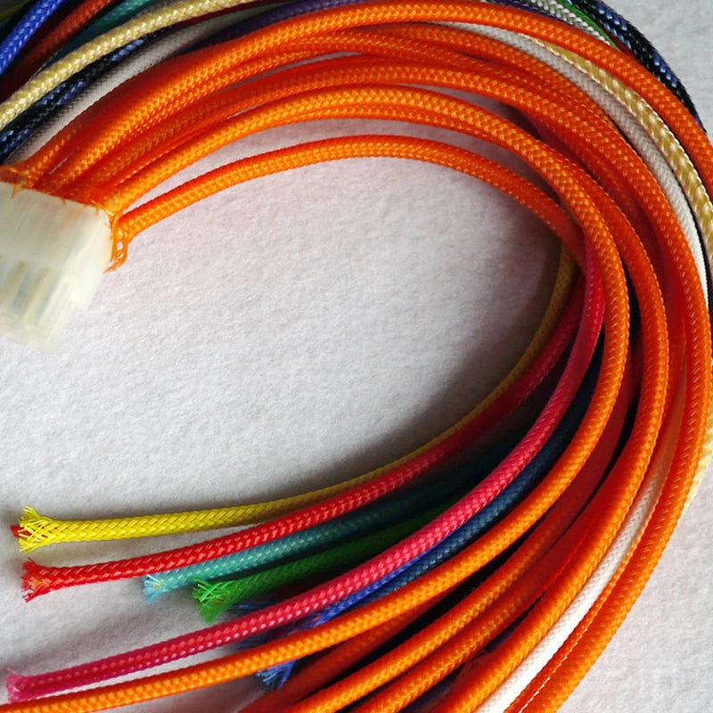 PET Braided Cable Sleeve | 2-40mm Expandable | Abrasion Guard