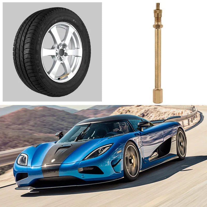 Tire Valve Stem Extension | Brass | Cars & Trucks