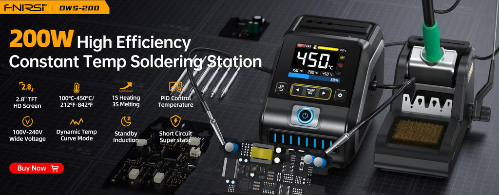 FNIRSI SWM-10 Portable Spot Welder | 5000mAh | 18650 Battery Packs