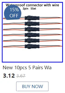 1set 2.8mm 2/3/4/6/9 pin Automotive Quick connection Electrical wire connector Male Female cable terminal plug Kits Motorcycle