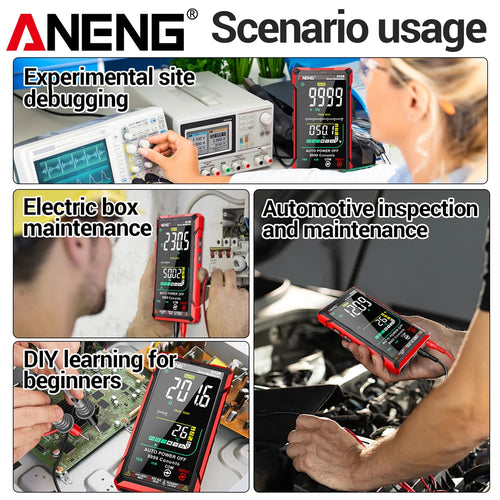 ANENG 622B Multimeter | 9999 Counts | Laser & NCV