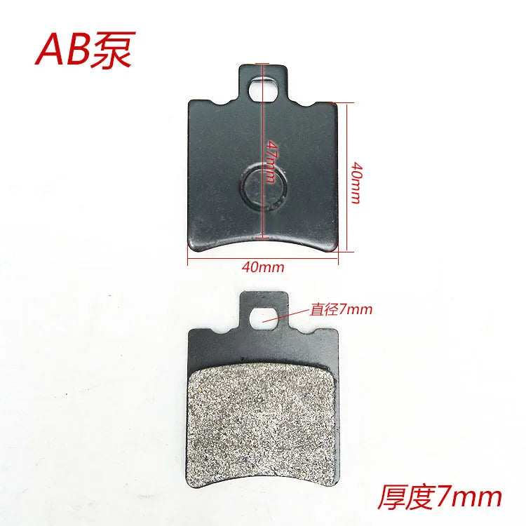 Motorcycle Disc Brake Pads | Front & Rear | 50cc–250cc, CBR, CRF, Scooter & Moped