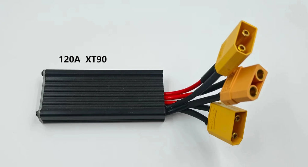 Dual Battery Adapter 12-72V | Parallel Discharge | E-Bike