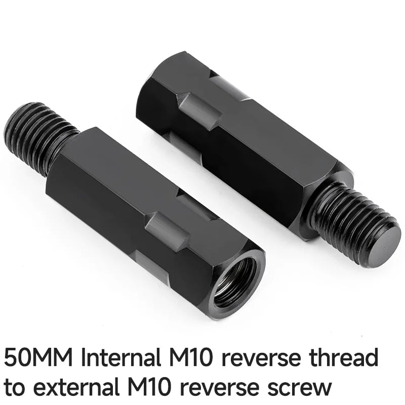 Mirror Extension Adapters | M8/M10, Left & Right Thread | Motorcycles