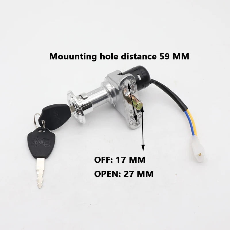 Universal Ignition Switch | Start & Key Lock | Yamaha BWS/Zuma & More