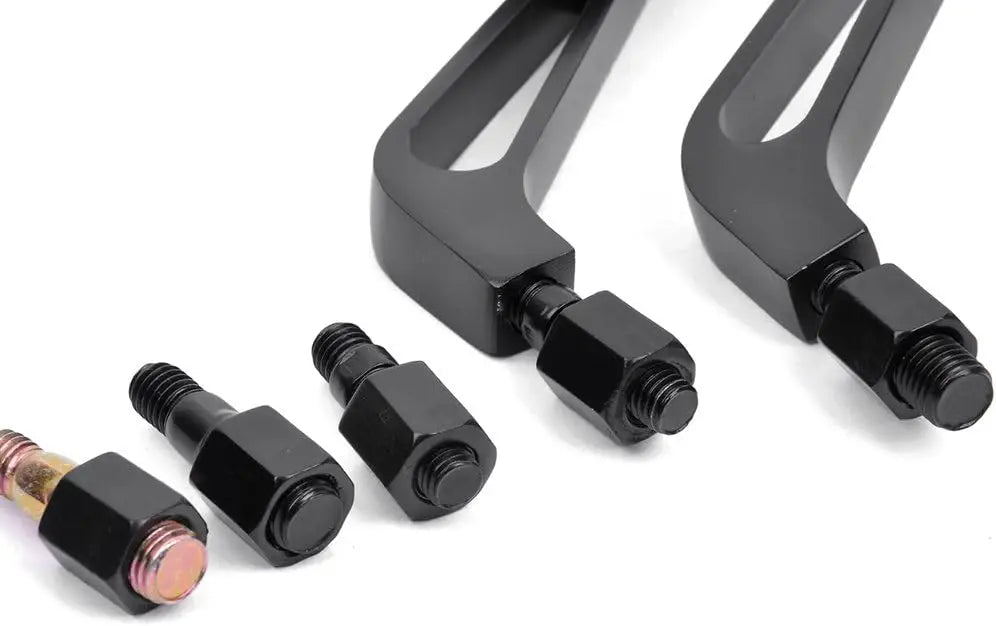 Universal Side Mirrors | Adjustable Rear-View Pair | 8mm/10mm Thread