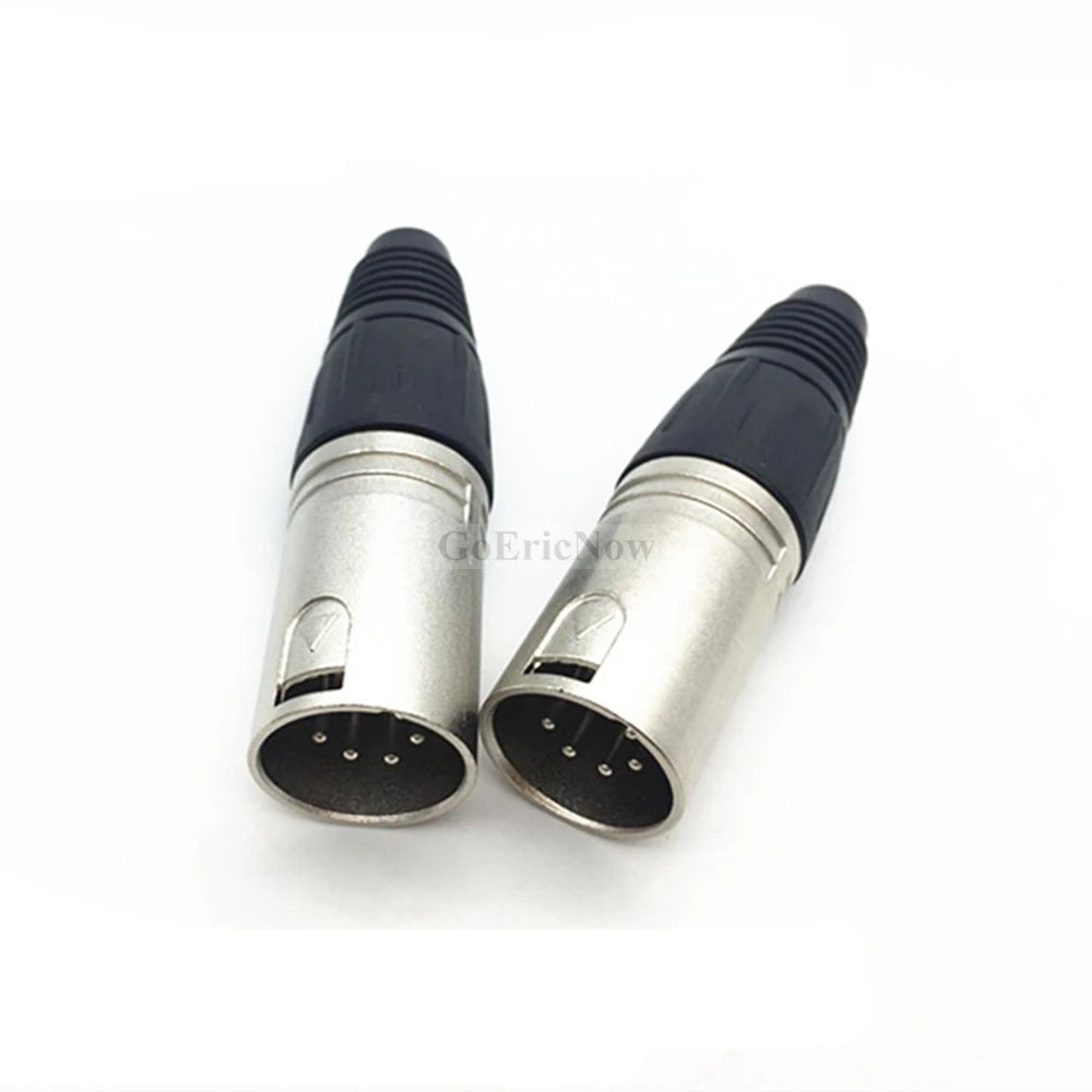 1pcs 3,4,5,6,7 pin Female/Male Straight Microphone Audio XLR Speaker Panel mount socket Connector
