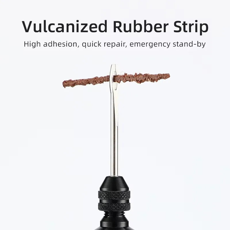 Tubeless Tire Repair Kit | Sealant + Rubber Strips | Road Bike