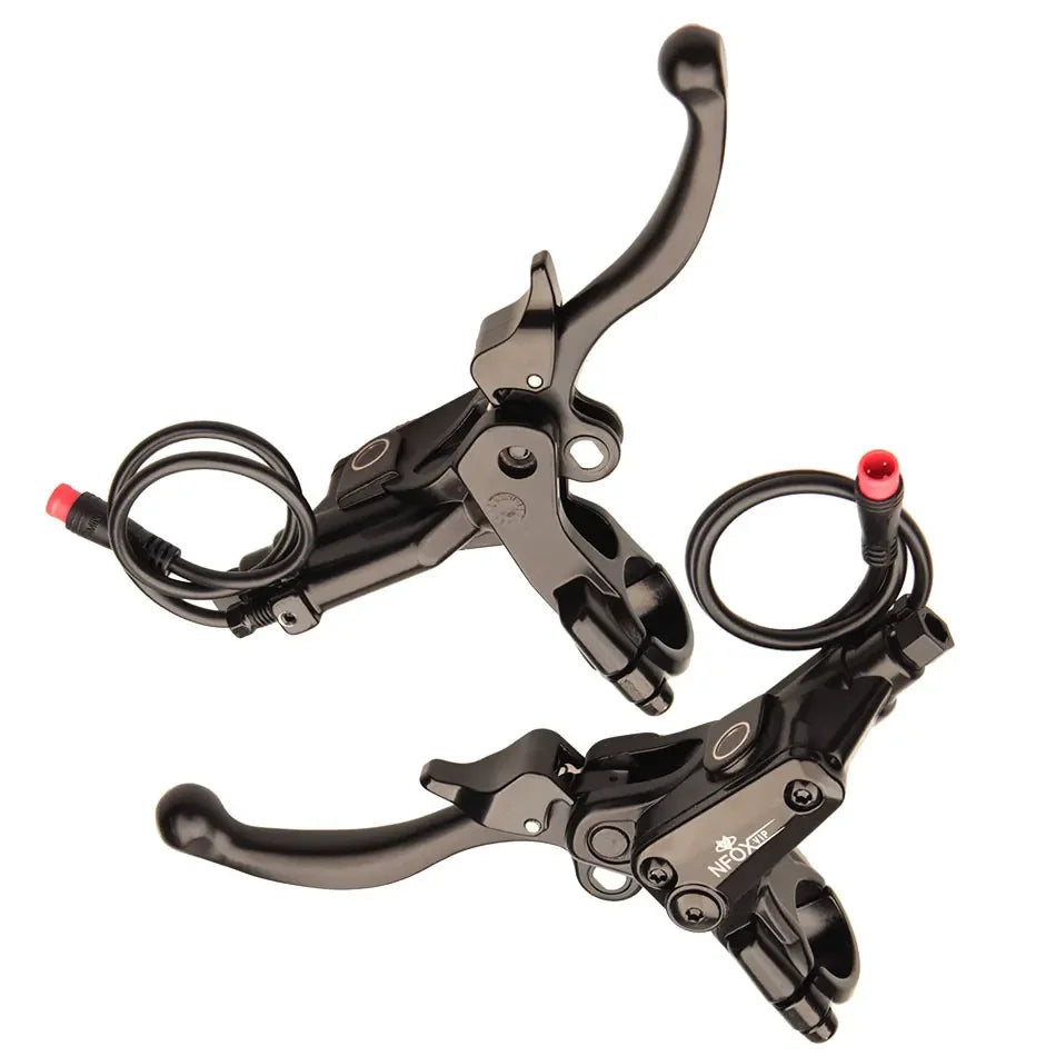 NFOX B015 Hydraulic Brake Lever | Parking Lock & Motor Cut-Off | E-Scooter & E-Bike