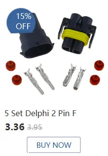1set 2.8mm 2/3/4/6/9 pin Automotive Quick connection Electrical wire connector Male Female cable terminal plug Kits Motorcycle