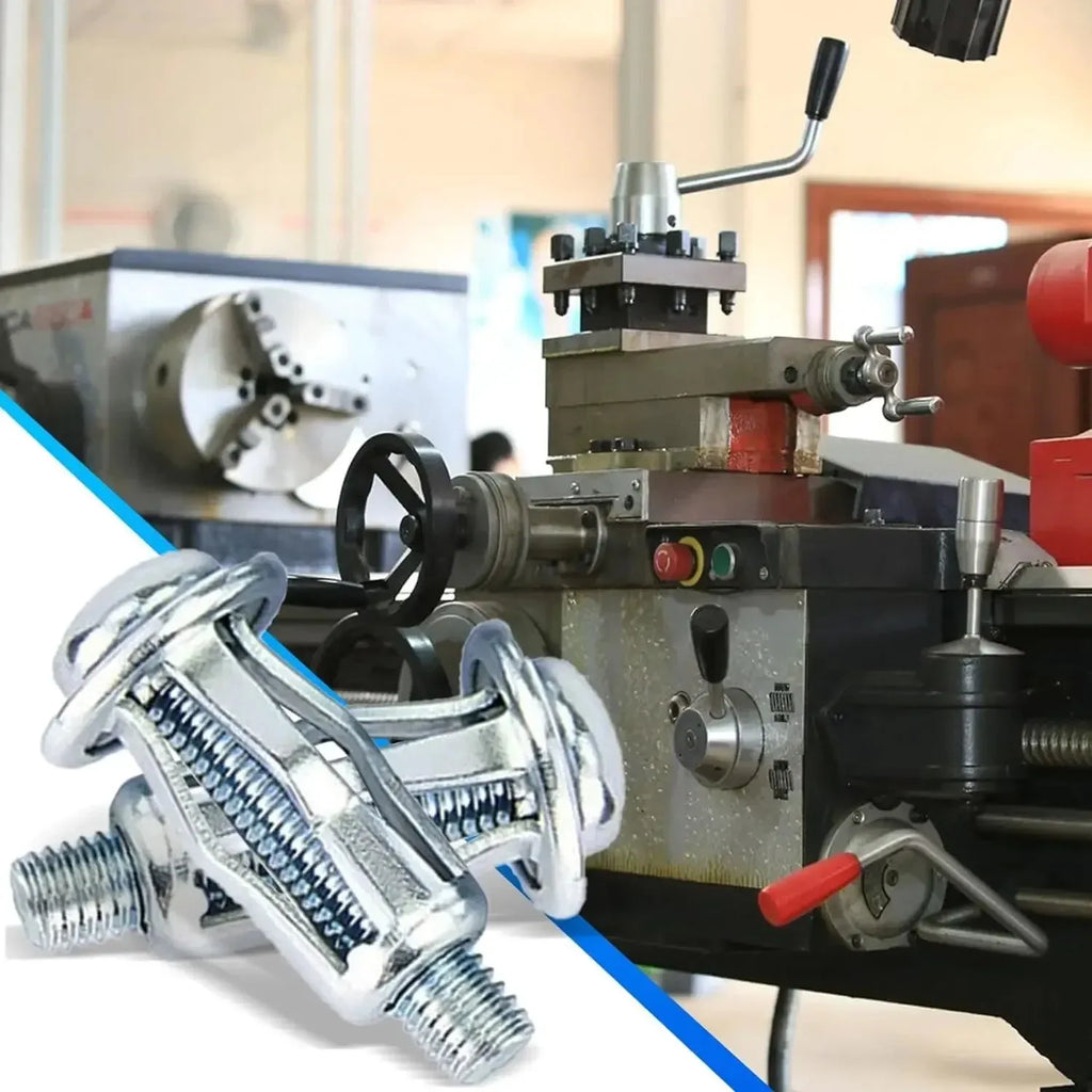 4-40pcs License Plate Bolt Kit Petal Shape Rivet Nut Screw Panel Clamp Lock Jack Nuts M4 M5 M6 M8Metal Rivetnut Auto Accessories