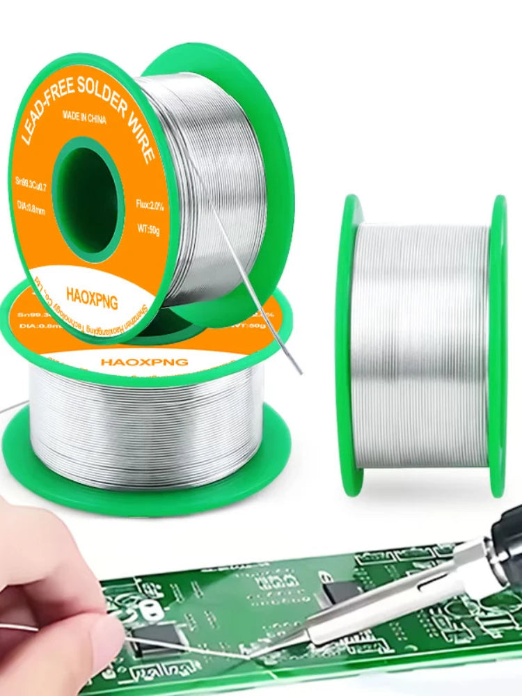 Lead-Free Solder Wire | Sn99.3Cu0.7 217°C | Electronics Repair