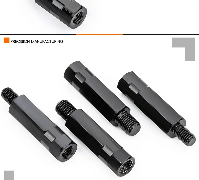 Mirror Extension Adapters | M8/M10, Left & Right Thread | Motorcycles