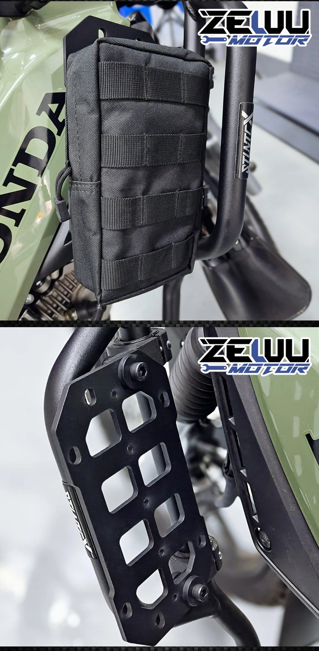 Molle Bumper Panel Organizer | Tactical Trunk Storage | Universal
