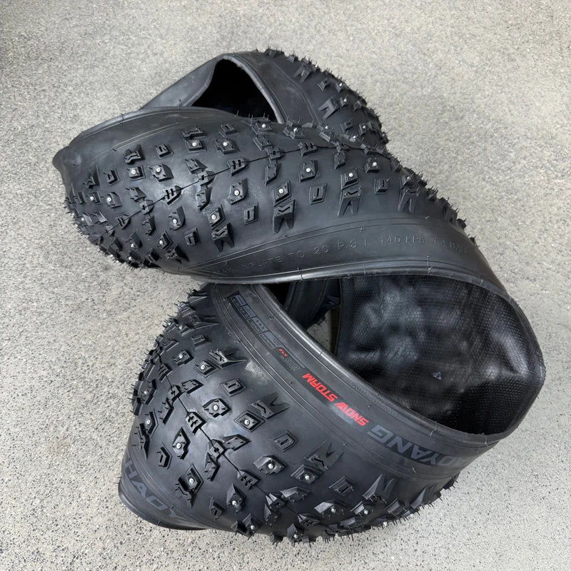 CHAOYANG Fat Tire 26x4.0 | Snow/MTB Studded Spike | 120TPI Folding
