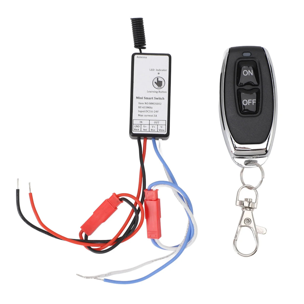 Scooter Speed-Limit Relay | Remote On/Off Receiver + Transmitter Kit | Electric Scooters