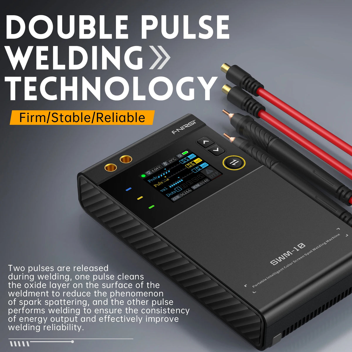 FNIRSI SWM-10 Portable Spot Welder | 5000mAh | 18650 Battery Packs