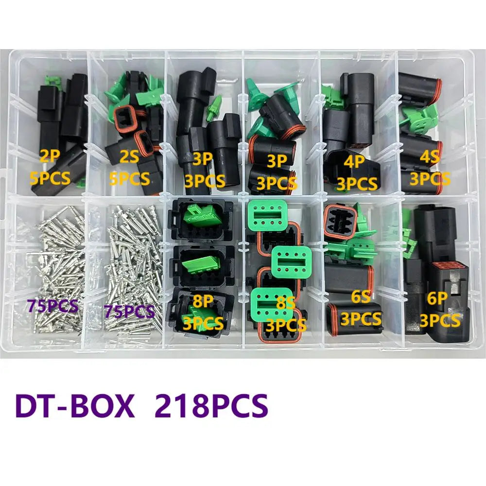 Deutsch DT Connector Kit | 2-12 Pin Waterproof | Auto Wiring
