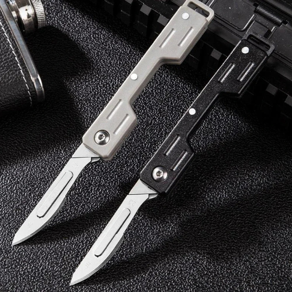 Mini Scalpel Folding Knife | Folding Utility Blade | EDC