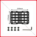 Top Case Molle Panel | Aluminum Alloy | Universal Quick Mount