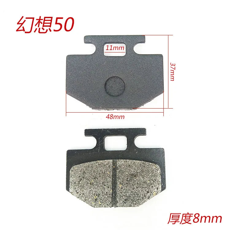 Motorcycle Disc Brake Pads | Front & Rear | 50cc–250cc, CBR, CRF, Scooter & Moped