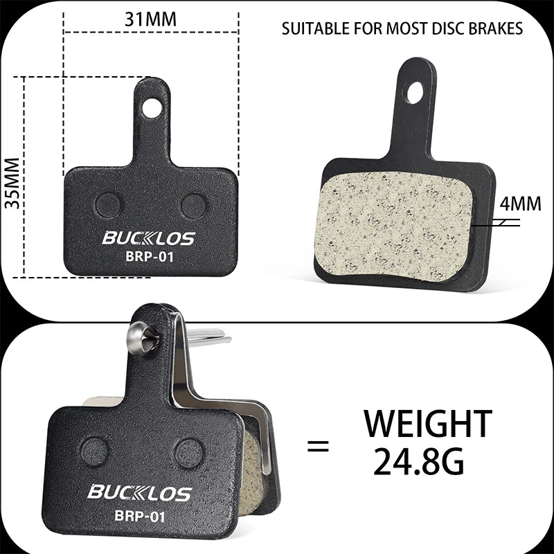 Resin Disc Brake Pads | Shimano B01S/B03S/B05S | MTB