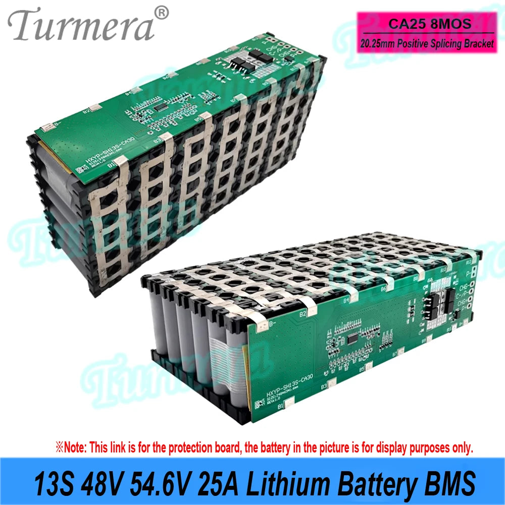Lithium Battery BMS | 13S 48V 25A | E-Bike & E-Scooter Pack Building