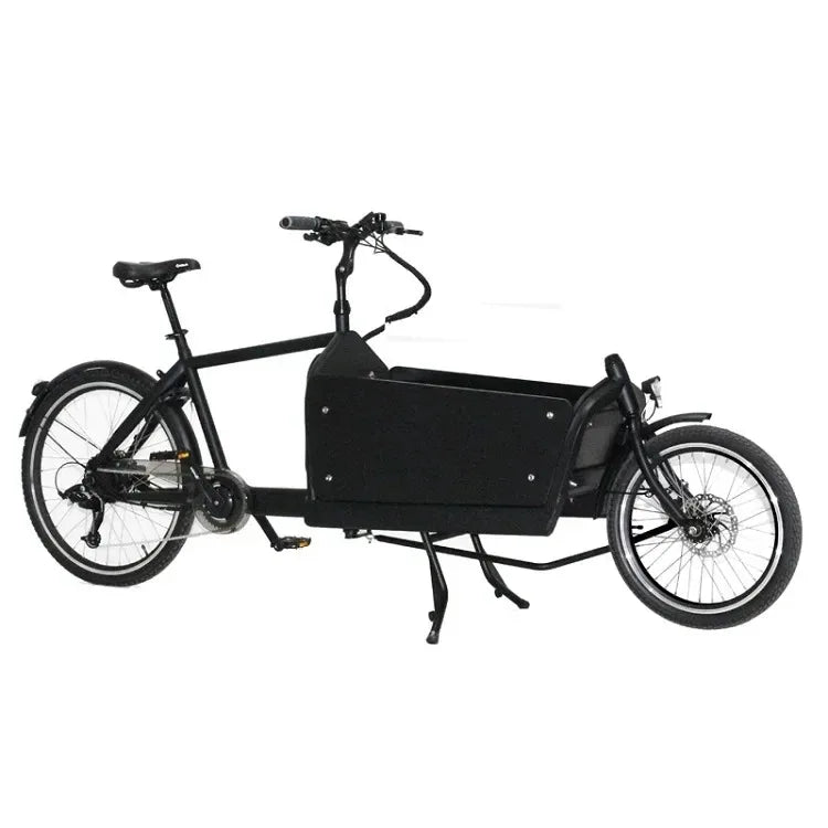 250W Electric Cargo Trike | Wood Box + Bafang Hub | 7-Speed