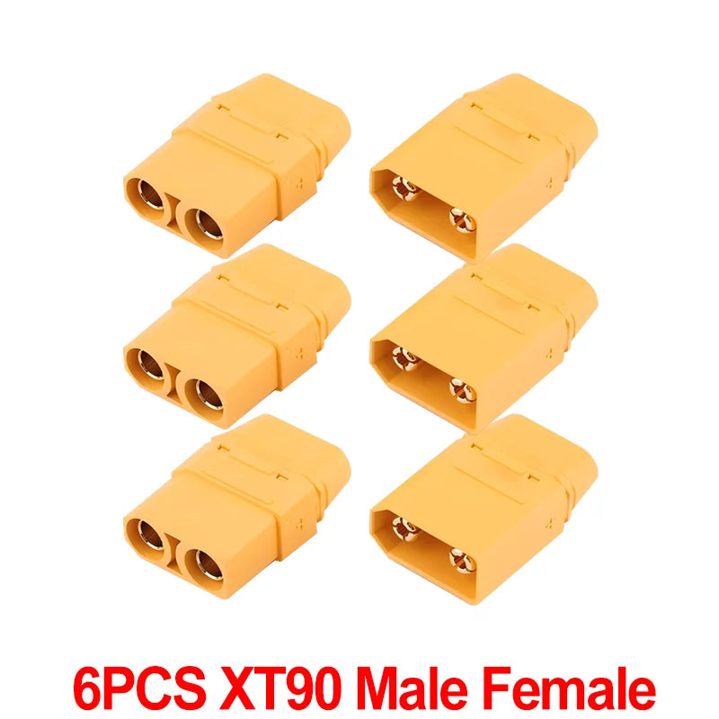 XT90 Connector Plugs | Male & Female | RC LiPo / Drone