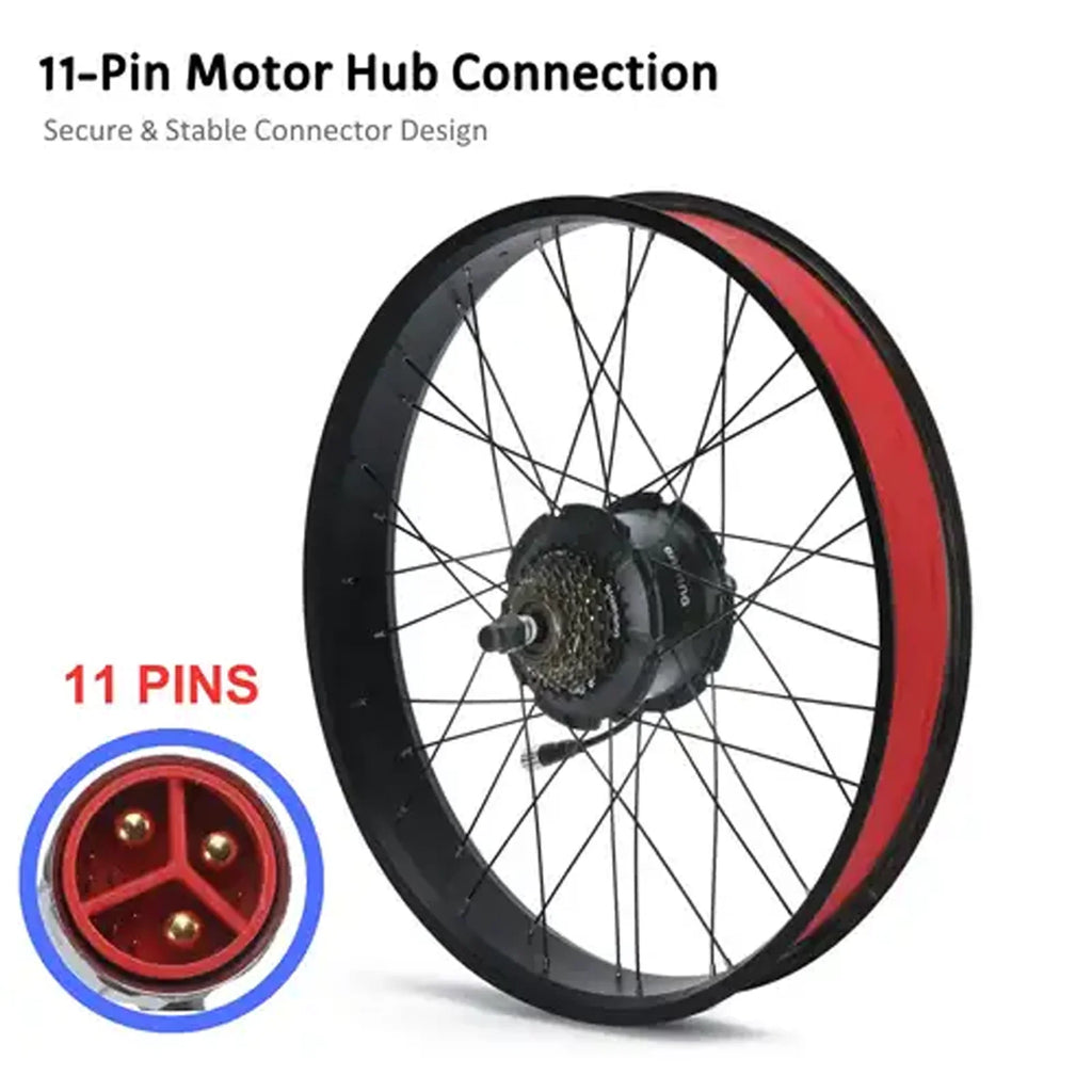 Hub Motor Cable Adapter | Z916 Male to L1121 Female | Bafang E-Bike Motor Replacement
