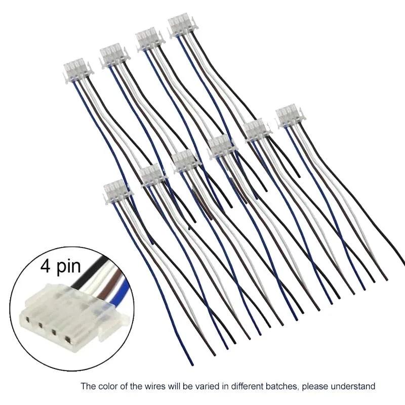 Motorcycle Scooter Button Switch Connecters Wire