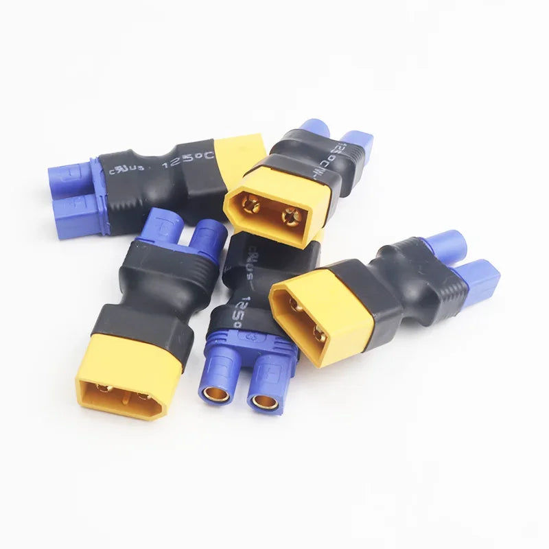 XT60 Adapter Plug Set | XT30/XT90/EC5/TRX Male–Female | RC LiPo