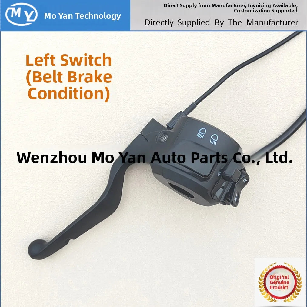 E-Bike Throttle w/ Speed Governor | Integrated Switch