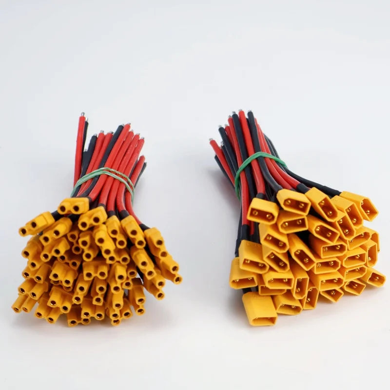 XT30 Connector Plugs | 16AWG Silicone Wire | FPV / RC LiPo