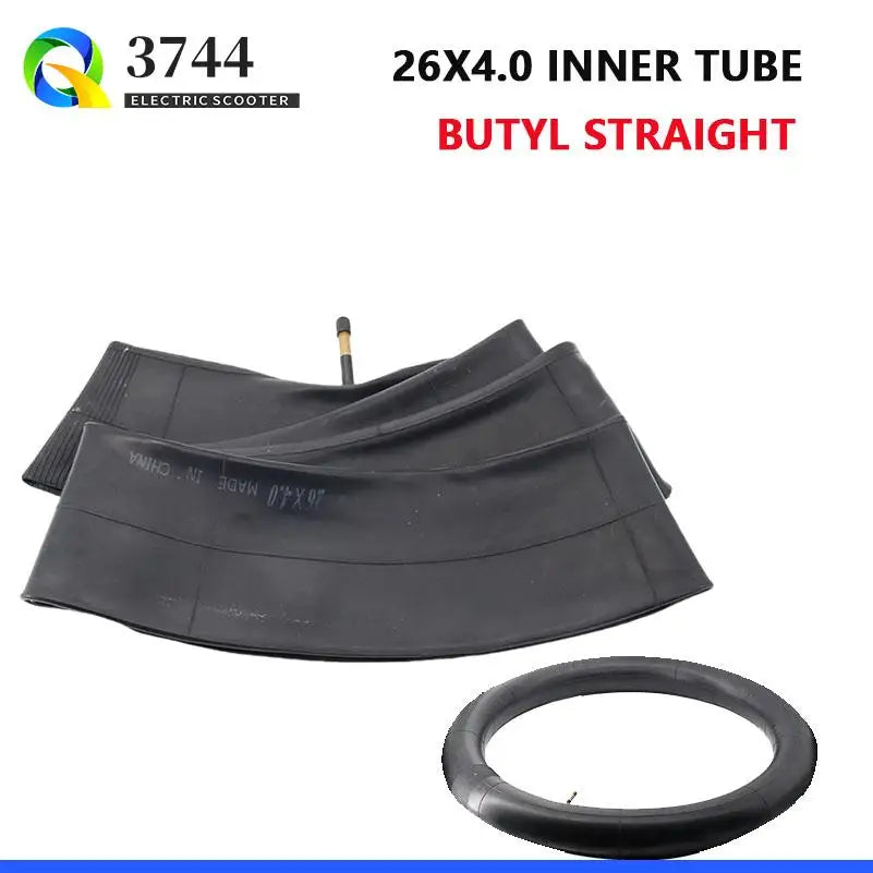 26x4.0 Fat Tire Inner Tube | Snow/Bike/ATV | 1 or 2 Pack