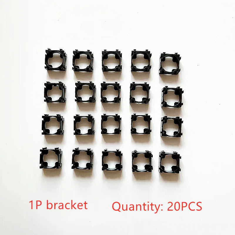 18650 Battery Holder Brackets | Anti-Vibration | 10–100 PCS
