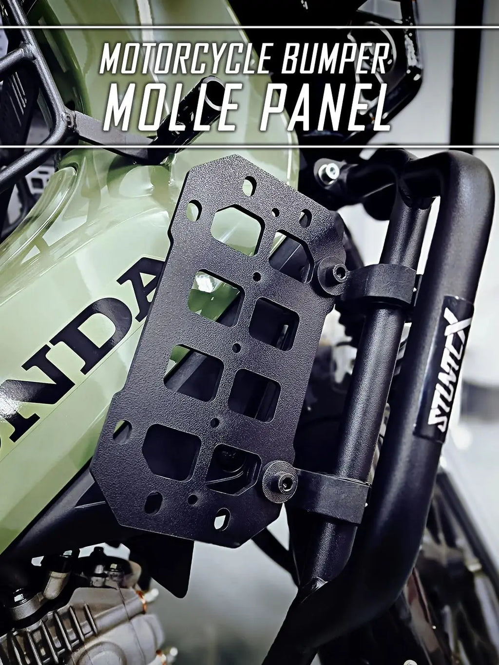 Molle Bumper Panel Organizer | Tactical Trunk Storage | Universal