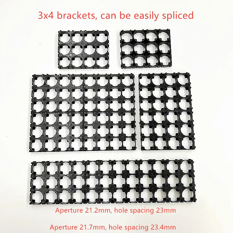 21700 Battery Holder Brackets | Cell Spacers | DIY Pack Builds