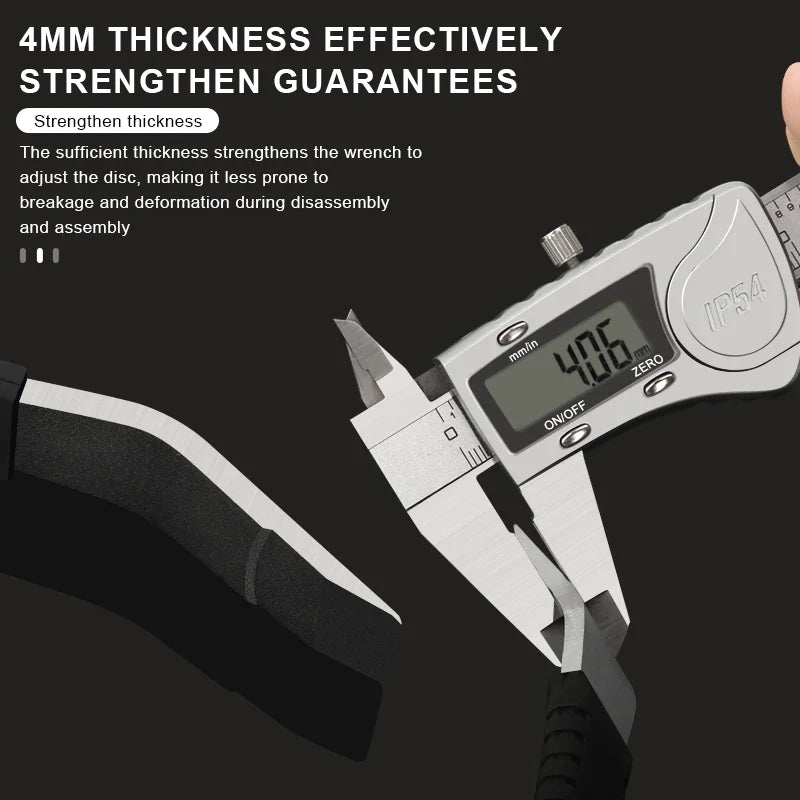 Disc Brake Piston Pusher | Stainless Steel Caliper Adjustment Tool | TL-A / TL-B