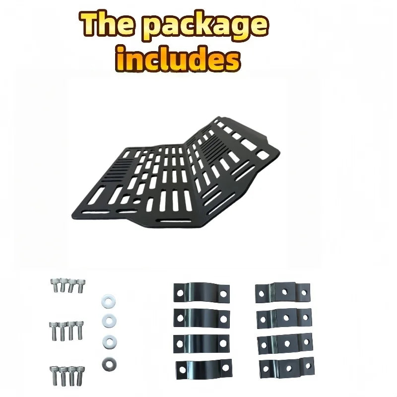 BMW GS Luggage Bracket | Exhaust-Side Frame Support | R1200-R1250