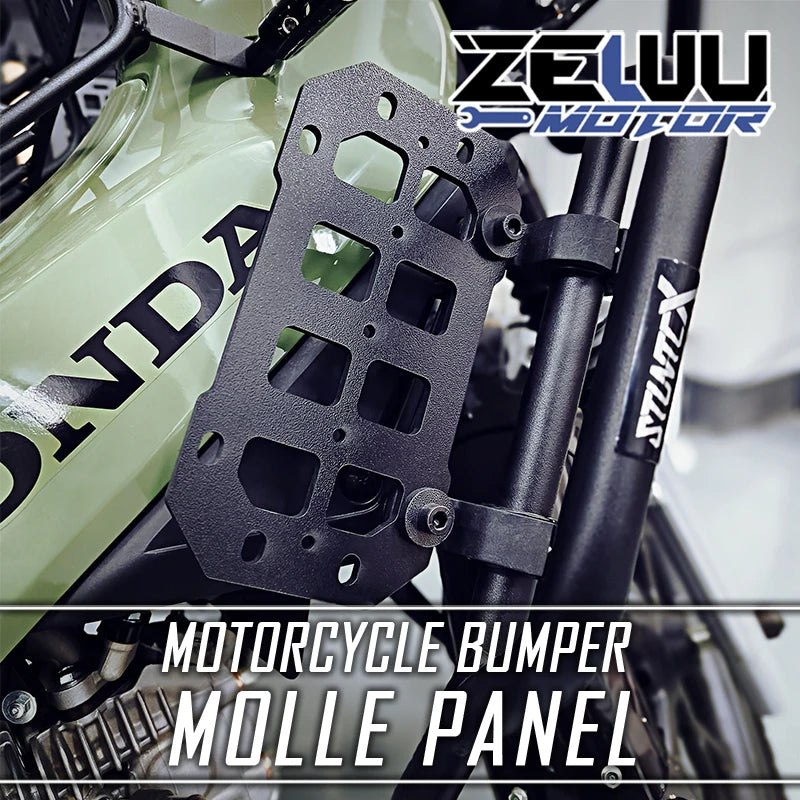 Molle Bumper Panel Organizer | Tactical Trunk Storage | Universal