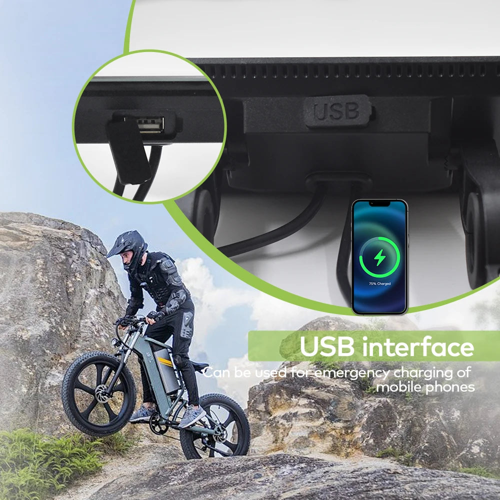 H8 E-Bike Display | UART2 Protocol | Speedometer