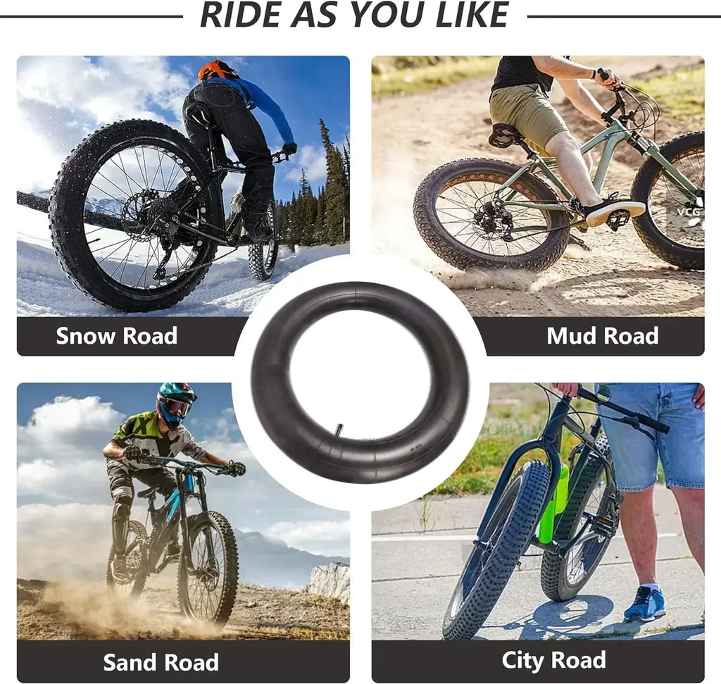 20x4.0 Fat Bike Inner Tube | Heavy-Duty | ATV/Snowmobile